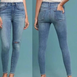 Pilcro & The Letterpress by Anthropologie Ultra High Rise Skinny Jeans - Size 26